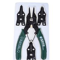 Star 5 Piece Clamp Spring Alloy Steel Pliers Heat Treatment Monochromatic Environmental Protection Material Handle