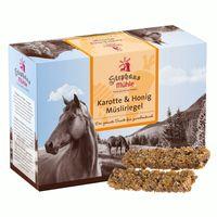 Stephans Mühle Muesli Bars for Horses  Carrot & Honey - 12 x 2 Bars