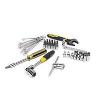 STANLEY Metric Polished Double Open Wrench 43 Pieces 6.3MM Manual Tool Set