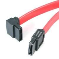 Startech (30cm) Sata To Left Angle Sata Serial Ata Cable (red)