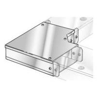 steel trunking 100x100mm 90 degree top cover bend e58774