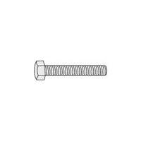 steel channel m6x25mm hex head bolt e58837