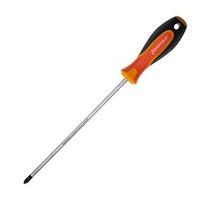 steel shield three tone handle cross screwdriver ph2x200mm 1 handle