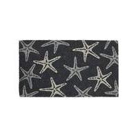 Starfish Glitter Door Mat