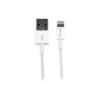 StarTech.com (1m/3 feet) White Apple 8-pin Slim Lightning Connector to USB Cable for iPhone / iPod / iPad