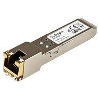 startechcom gigabit rj45 copper sfp transceiver module hp j8177c compa ...