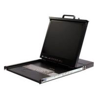 startechcom 1u 19in rackmount lcd console with integrated 8 port kvm s ...