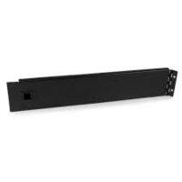 startech 2u server rack blanking panel solid w hinge