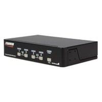 StarTech.com 4 Port DVI USB KVM Switch with Audio & USB Hub