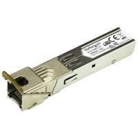 startechcom gigabit copper rj45 sfp transceiver module