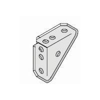 steel channel 2x2 hole 90 degree angle bracket gusseted e58818