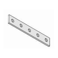 Steel channel 5 Hole 40mm Joint Plate Flat Bracket - E58824