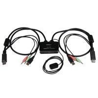 Startech.com SV211DPUA - 2port Kvm With Displayport Usb - And Audio - Dp Kvm Switch