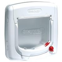 Staywell 300 - 4 Way Locking Cat Flap/Door - White