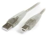 StarTech Transparent USB 2.0 Cable (3m)