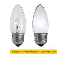 status 25w es e27 incandescent candle light bulb