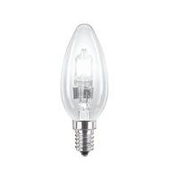 status 18w ses small edison screw cap halogen candle bulb