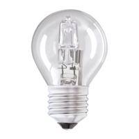 status 28w es edison screw halogen round bulb