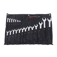 Steel Shield 21 Piece Set European Style Concave Wrench Double Wrench Set /1 Set