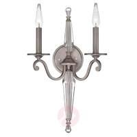 Stylish two-light wall light Kendall