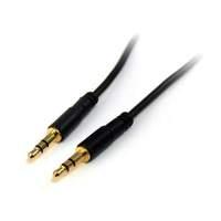 StarTech (3ft) 3.5mm Stereo Audio Cable Male/Male (Black)