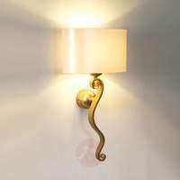 Stylish wall lamp Trofeo in gold
