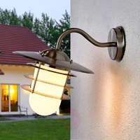 Stainless steel outdoor wall light Milos