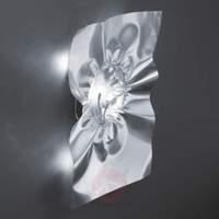 Stropiccio  wall light, silver, H 60 cm