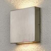 Stainless steel LED outdoor wall lamp Simona
