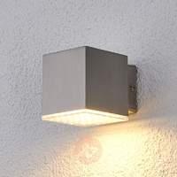 Stainless steel LED outdoor wall light Lydia