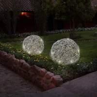 Striking LED outdoor decorative light Bushu, 50 cm