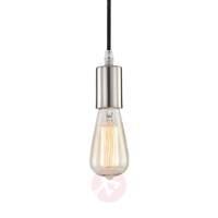 Striking Haiko hanging light with black cable