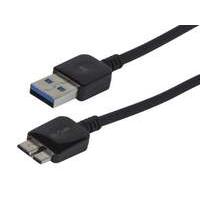 startechcom 15cm6 inch short slim superspeed usb 30 a to micro b cable ...