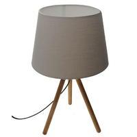 Stanford Home Wooden Tripod Table Lamp