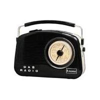 Steepletone DAB Radio Black