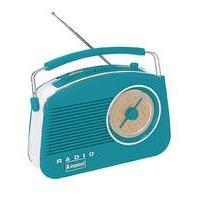 Steepletone Brighton Retro Radio Blue