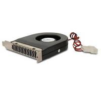 startechcom expansion slot rear exhaust cooling fan with lp4 connector