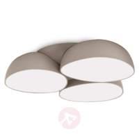 stonez led ceiling light grey