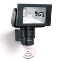 Steinel HS 150 halogen spotlight with sensor black