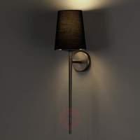 stylish fabric wall light deauville