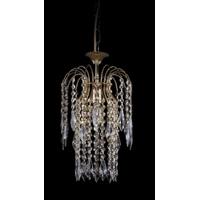 ST01900/20/PL Starlight 43cm Flush Mounted Chandelier