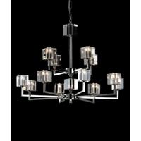 sth0604084 starlight cube 12 light glass chandelier