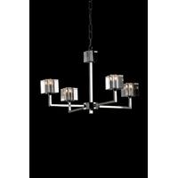 STH06040/4 Starlight Cube 4 Light Glass Chandelier