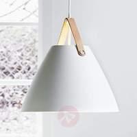 Strap 36 pendant lamp with leather hanger