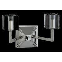 STH06040/2WB Starlight Cube 2 Light Glass Wall Bracket