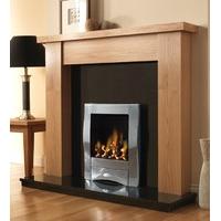 Stanford Wooden Fireplace Package with Pureglow Zara Gas Fire