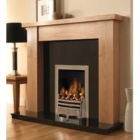 Stanford Wooden Fireplace Package with Pureglow Bauhaus Gas Fire