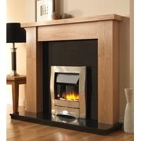 Stanford Fireplace Wooden Package with Pureglow Zara Electric Fire