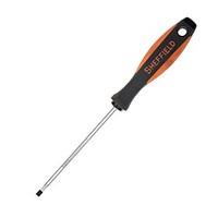 Steel Shield Two Tone Handle Parallel Word Screwdriver 4.0X100Mm/1 Handle