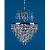 st00007353 starlight three light crystal chandelier